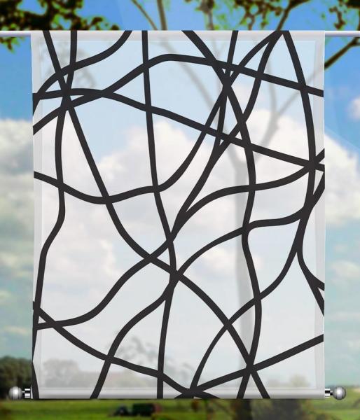 Moderna lines white, Scheibenhänger eckig